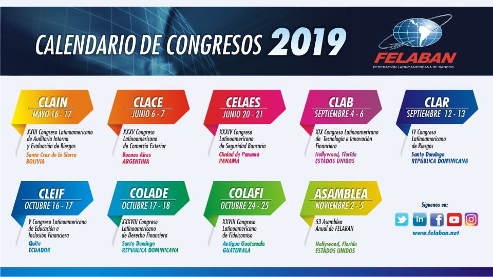 Conozca 8 razones para asistir a los congresos que ofrece FELABAN Conozca 8 razones para asistir a los congresos que ofrece FELABAN