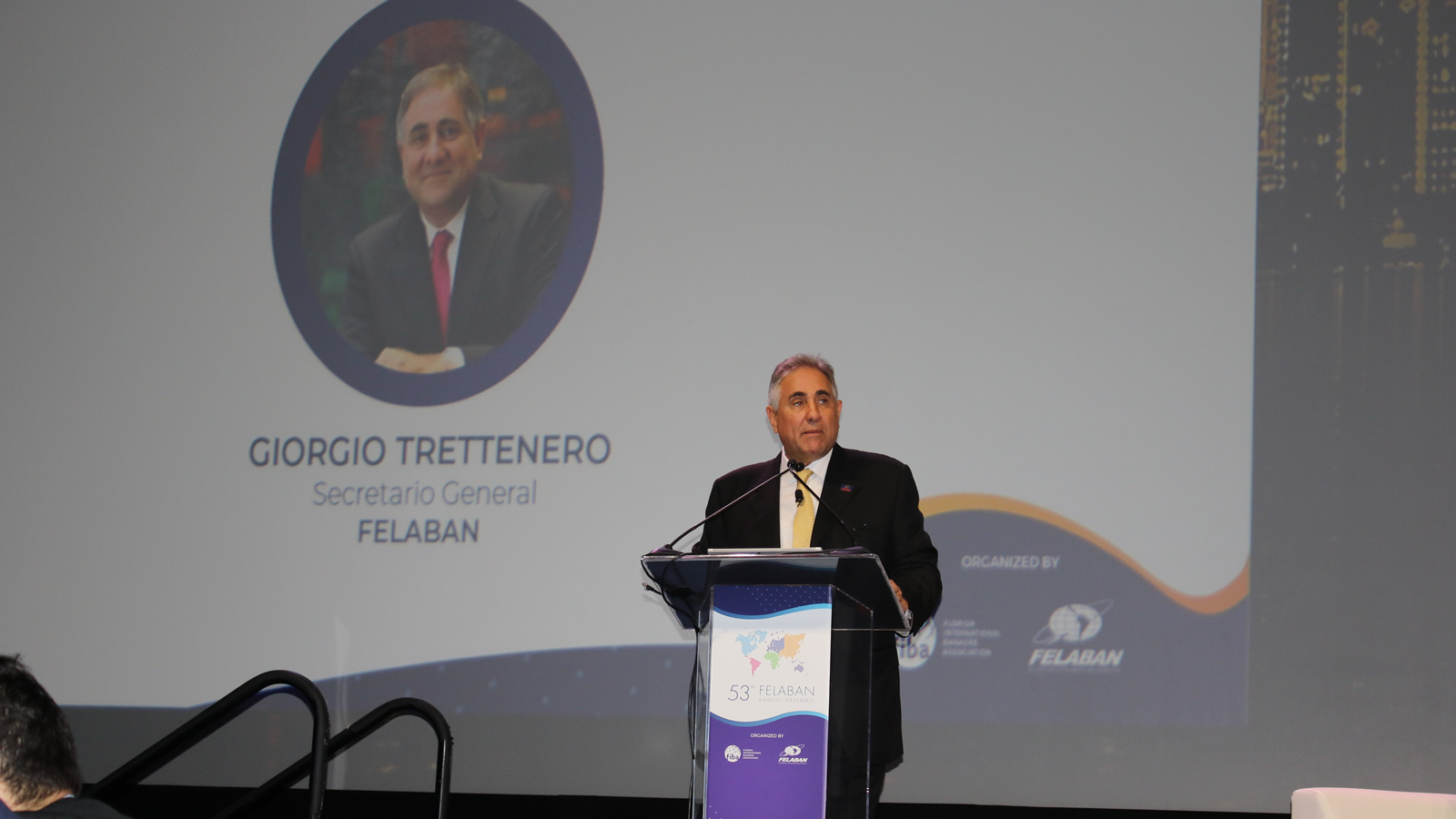 Palabras del Secretario General de FELABAN en la 53° Asamblea de FELABAN Palabras del Secretario General de FELABAN en la 53° Asamblea de FELABAN